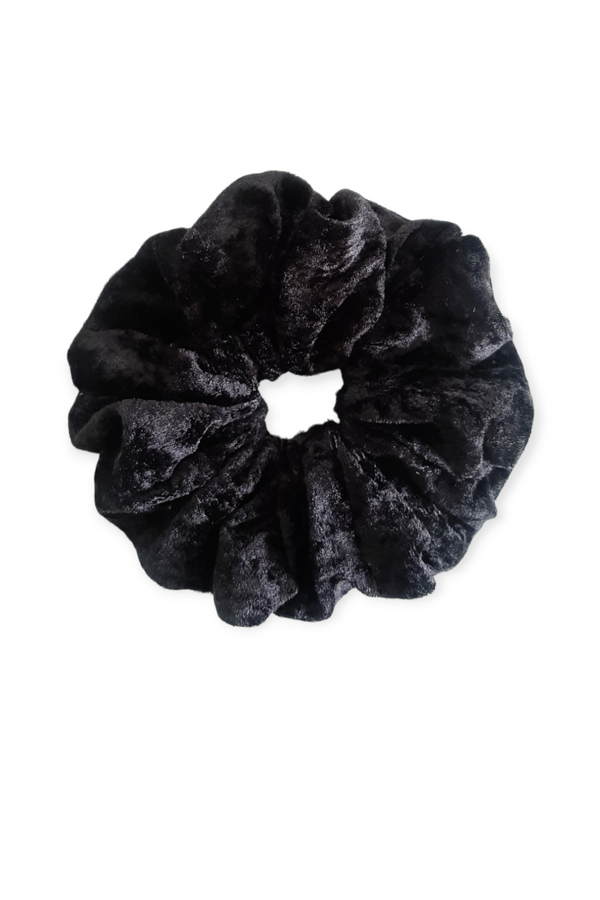 Mega Scrunchie Musta Softis
