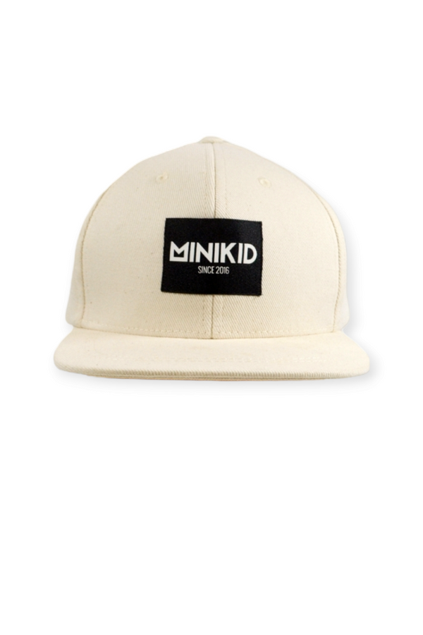 Lasten MINIKID Natural Snapback Lippis