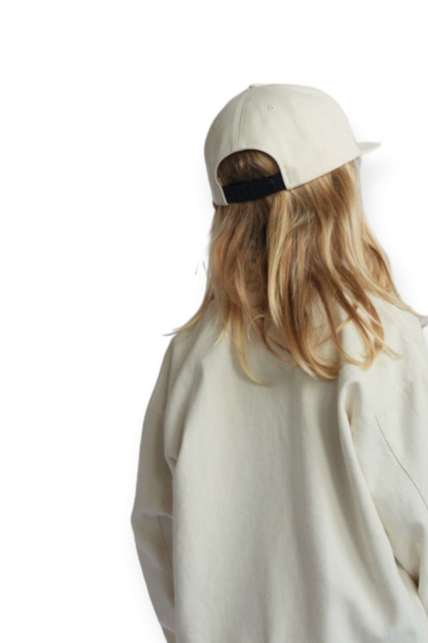 Lasten MINIKID Natural Snapback Lippis