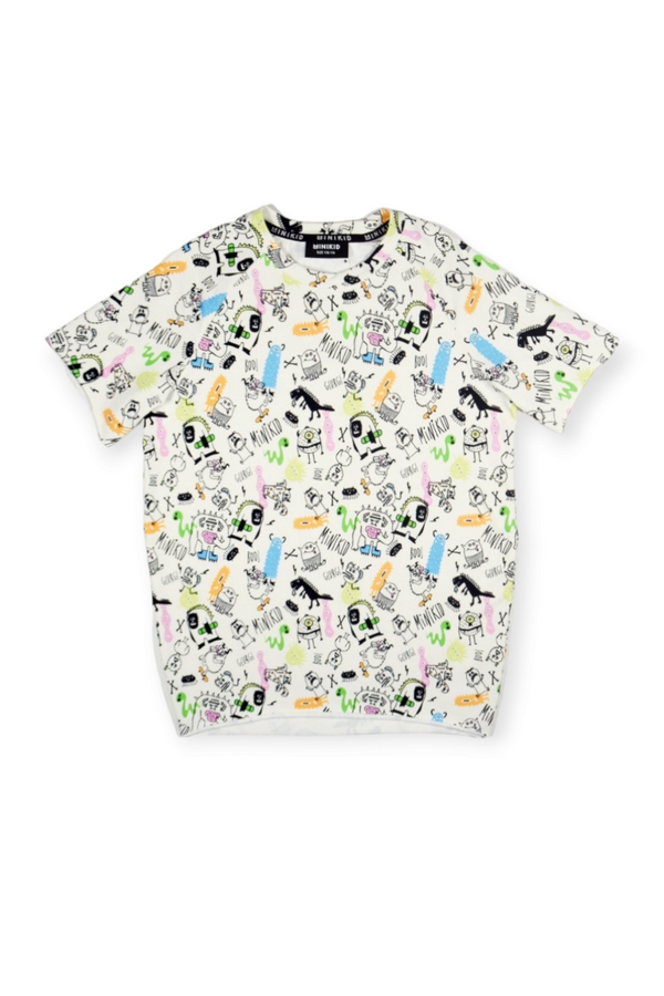 Lasten MINIKID Pitkä T-paita Funky Street