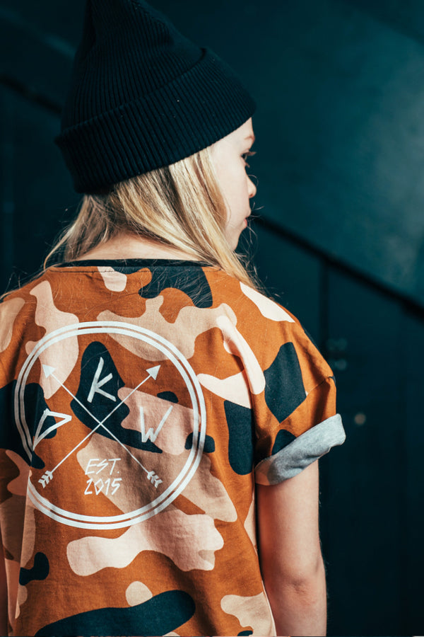 Kiddow Oversize Tee Camo