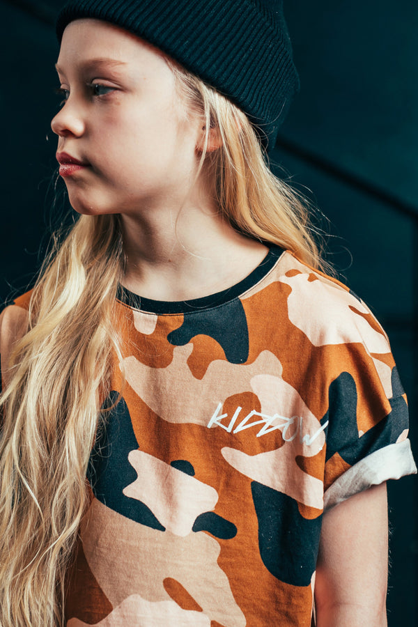 Kiddow Oversize Tee Camo