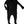 Load image into Gallery viewer, Lovely Littles Vauvan Musta Rib-neulos Jumppis
