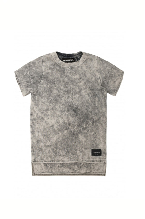 Lasten MINIKID Acid Grey T-paita