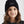 Load image into Gallery viewer, MINIKID Lasten Musta Merinovilla Pipo

