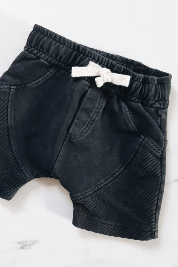 Lasten MINIKID Biker Shortsit Anthracite
