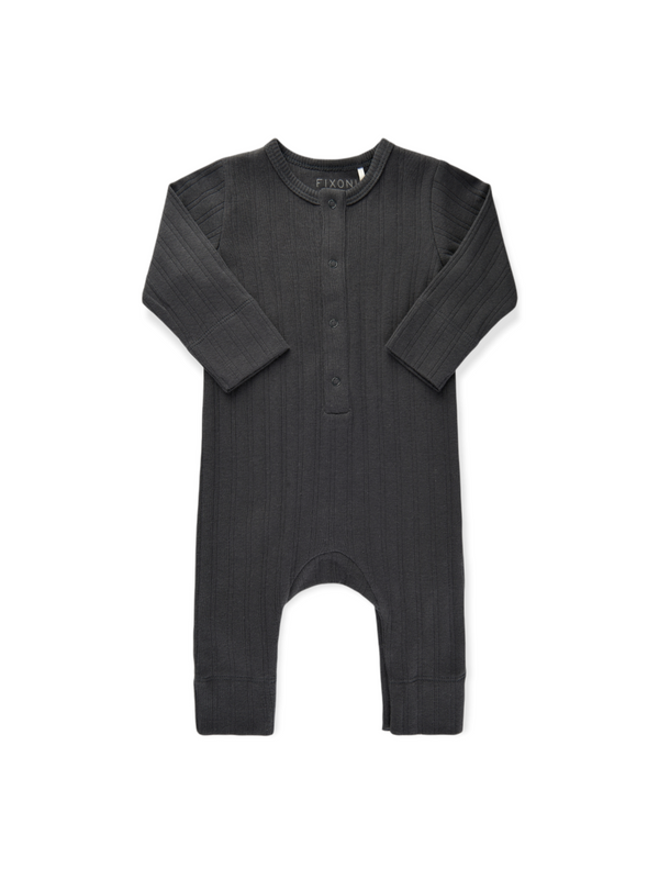 Vauvan Ribbineulos Haalari Ebony