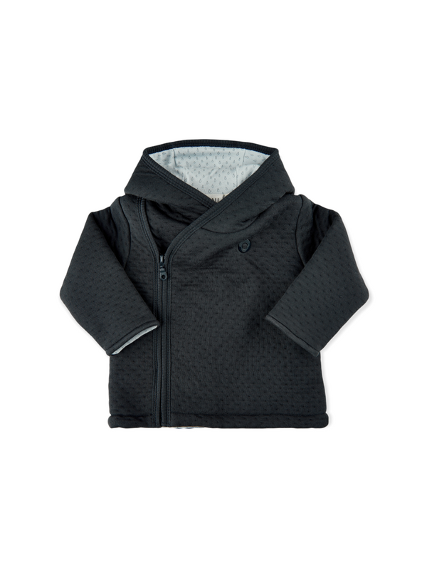 Vauvan kevyt tikkitakki Ebony