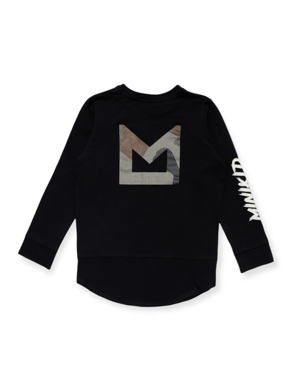 MINIKID Pitkähihainen Paita Camo M