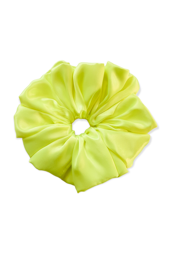 Mega Scrunchie Neon Keltainen