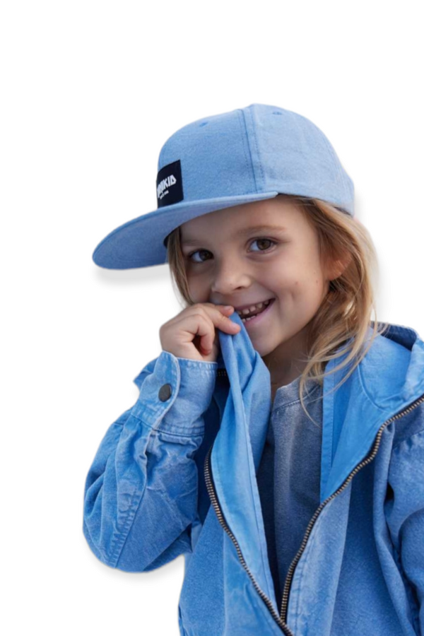 Lasten MINIKID Sininen Snapback Lippis