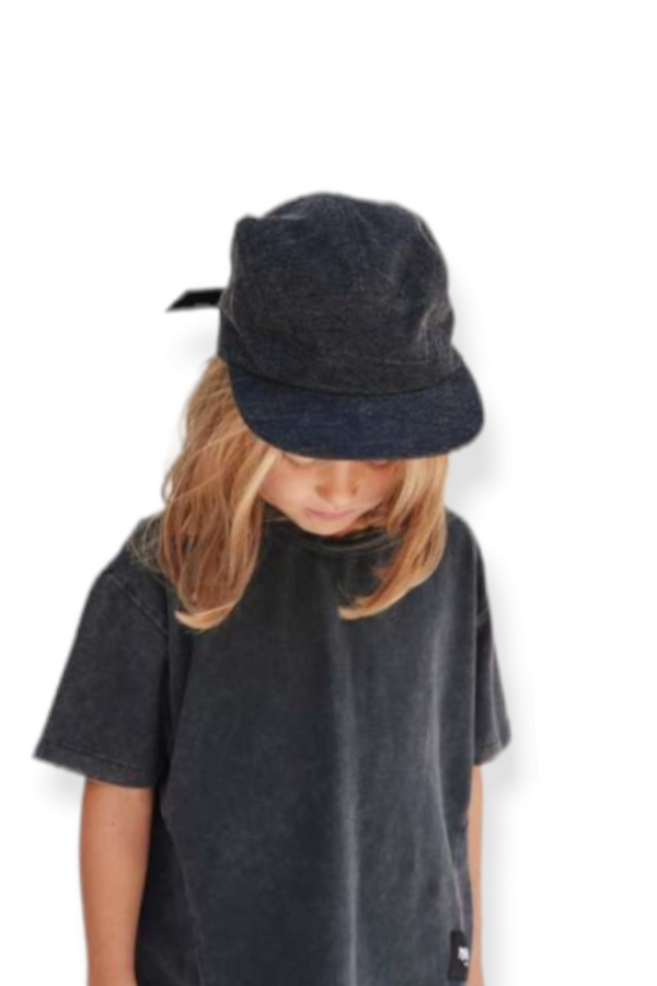 Lasten MINIKID Lippis Vintage Black