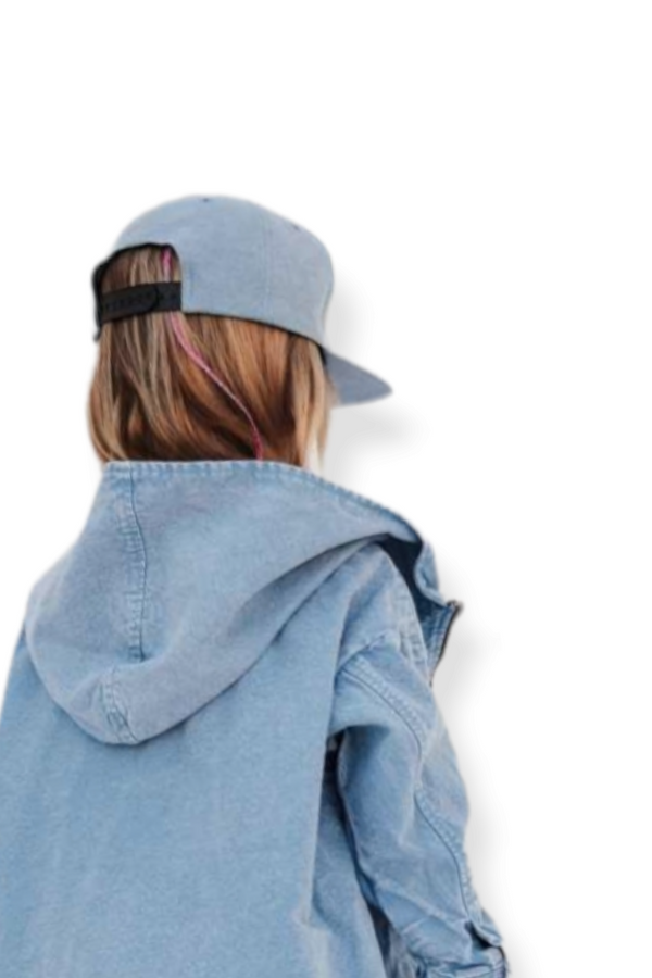 Lasten MINIKID Sininen Snapback Lippis