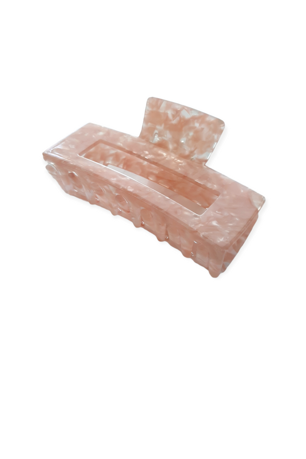 Hiusklipsi Marble Pink