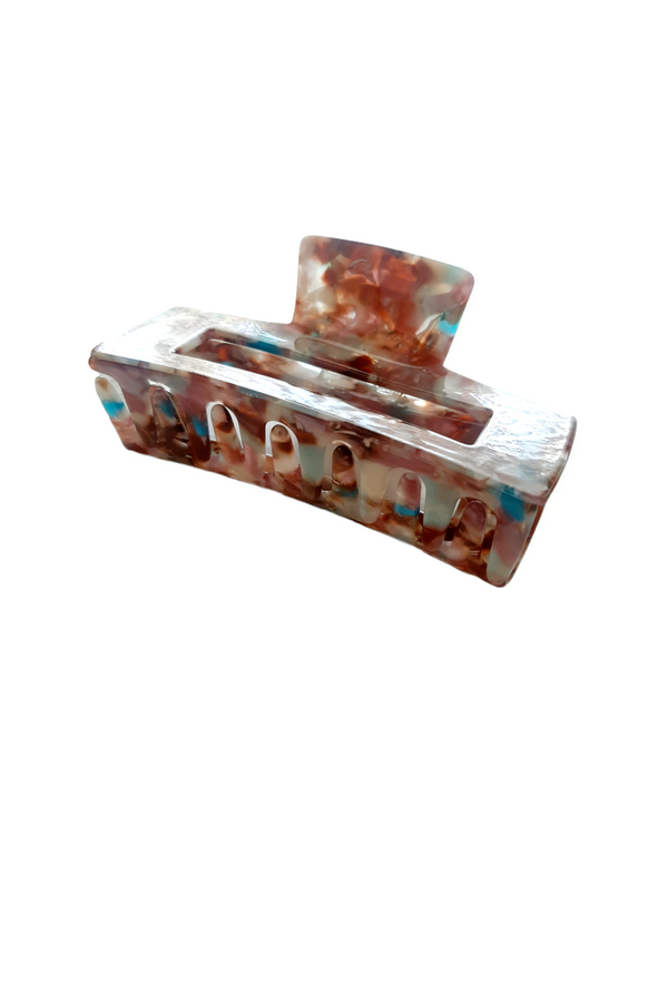 Hiusklipsi Marble Red