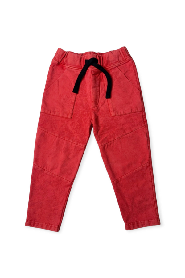 Lasten MINIKID Punaiset Joggerit