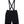 Load image into Gallery viewer, Suspender Shorts Black
