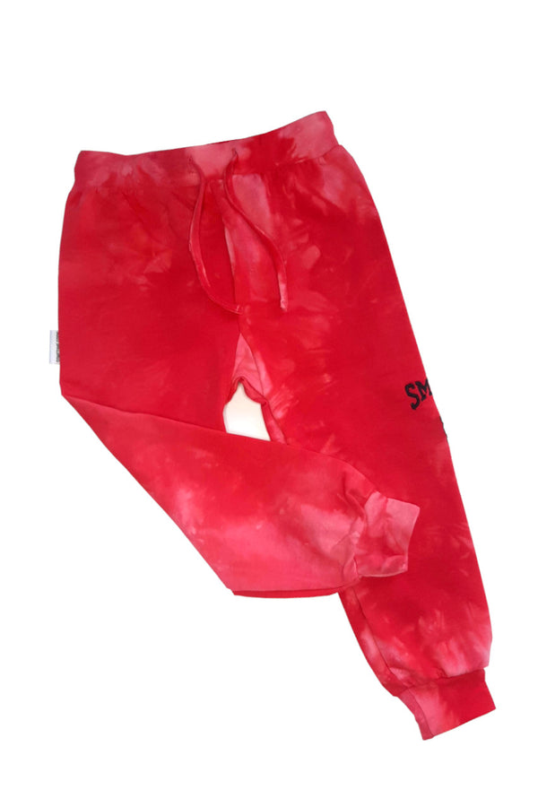 Lasten Punaiset Tie-dye Joggerit Laguna